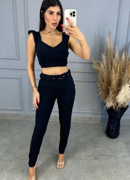 Conjunto Sara - Preto