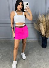 Short/Saia Clochard - Pink
